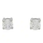 Solitaire 0.40 Carat Diamond Stud Earrings