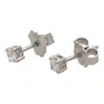 Solitaire 0.50 Carat Diamond Stud Earrings