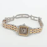 Vintage Cartier 22-millimetre Panthere Watch in Steel and Gold
