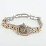 Vintage Cartier 22-millimetre Panthere Watch in Steel and Gold