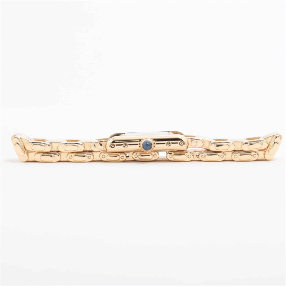 Vintage Cartier Mini Tank Watch in 18k Yellow Gold
