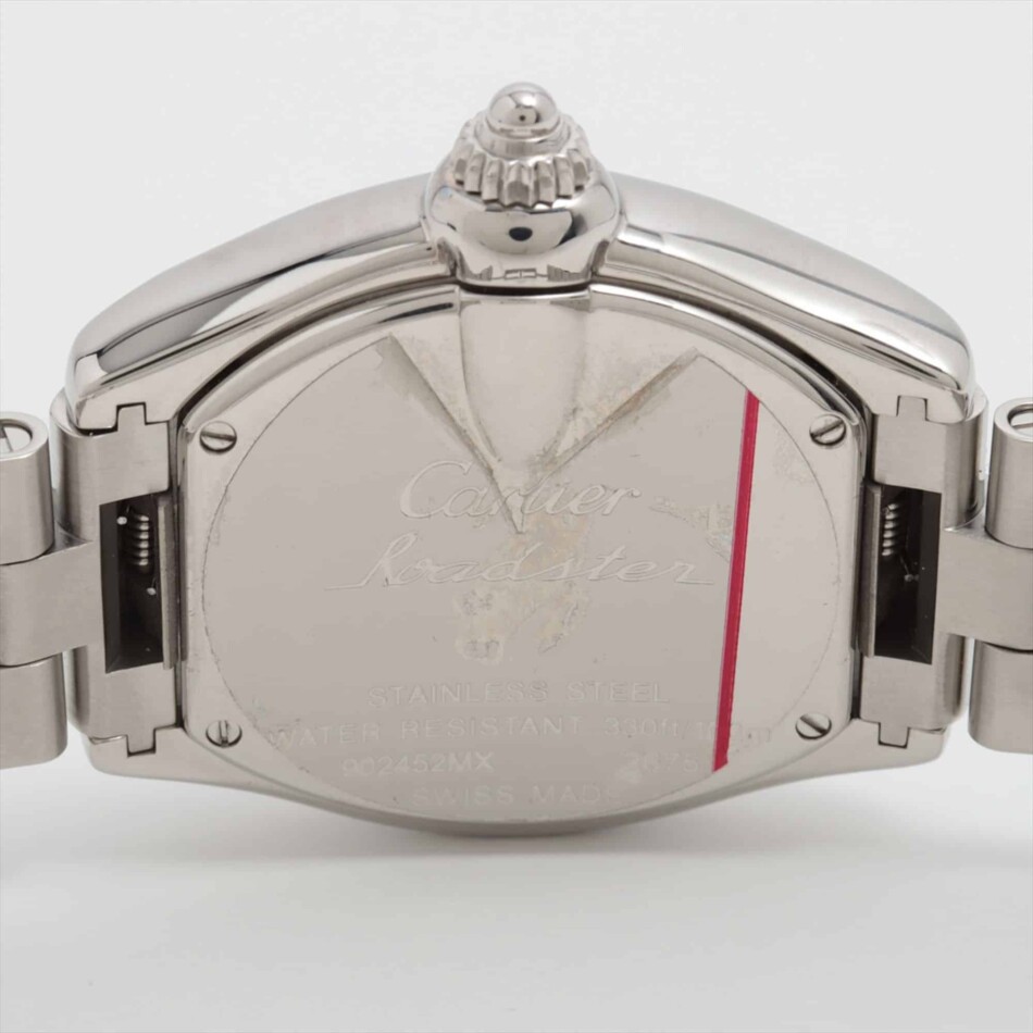 Vintage Cartier Roadster Watch with Pink Dial, 2675