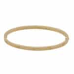 Vintage Cartier Yellow Gold Mini Love Bangle, Size 19