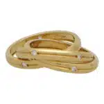 Vintage Cartier Constellation Diamond Trinity Ring, Size 54