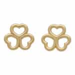 Vintage Tiffany & Co. Clover Heart Earrings