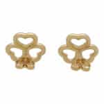 Vintage Tiffany & Co. Clover Heart Earrings