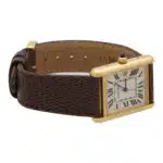Vintage Yellow Gold Cartier Tank Louis Wristwatch