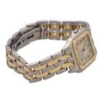 Vintage 27mm Cartier Panthere Gold and Steel Watch