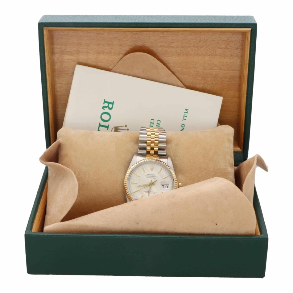 Vintage 1985 Rolex Oyster Perpetual steel and gold Datejust