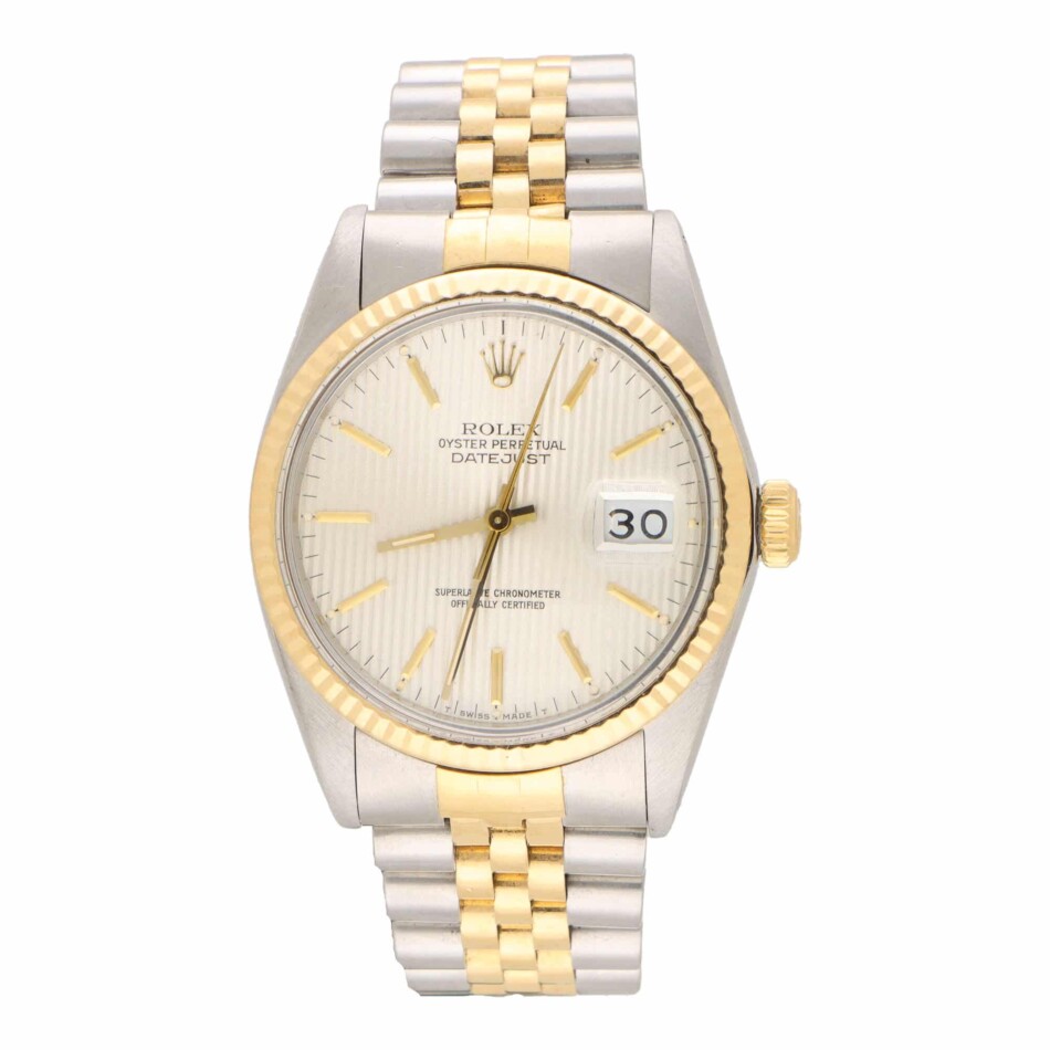 Vintage 1985 Rolex Oyster Perpetual steel and gold Datejust