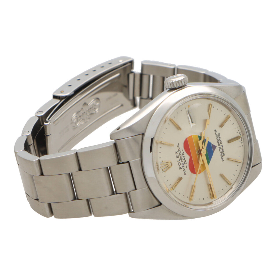 Vintage 1964 Rolex Oyster Perpetual Date with Custom Dial