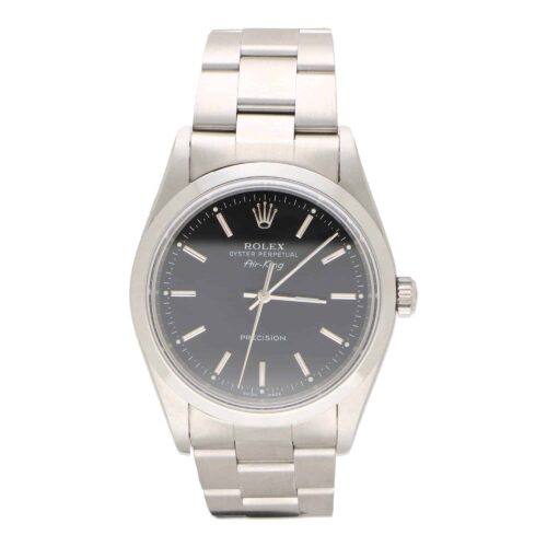 Vintage 2006/7 Black Dial Rolex Oyster Perpetual Air-King Watch