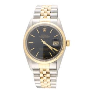 Vintage 1983 Rolex Oyster Perpetual Datejust with a Black Dial