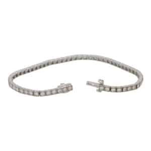 2.52 Carat Diamond Line Tennis Bracelet