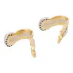 Vintage Cartier Diamond Trinity C Earrings