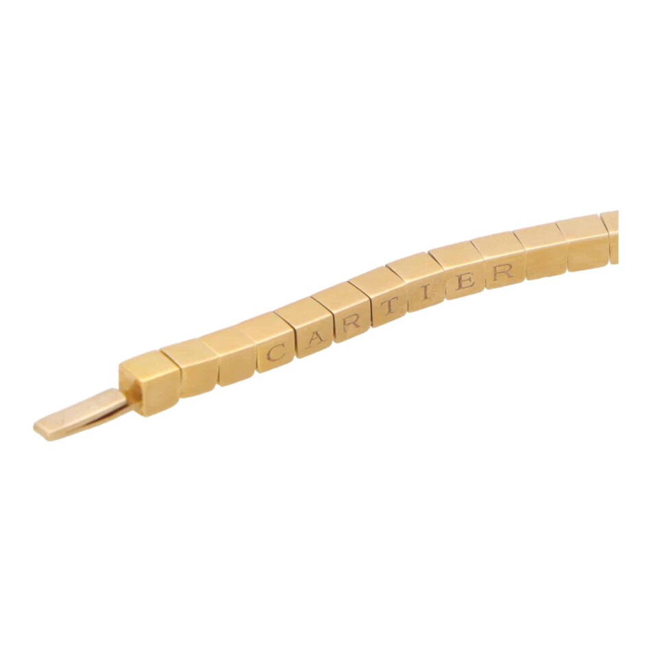Vintage Cartier Lanières Brick Link Bracelet