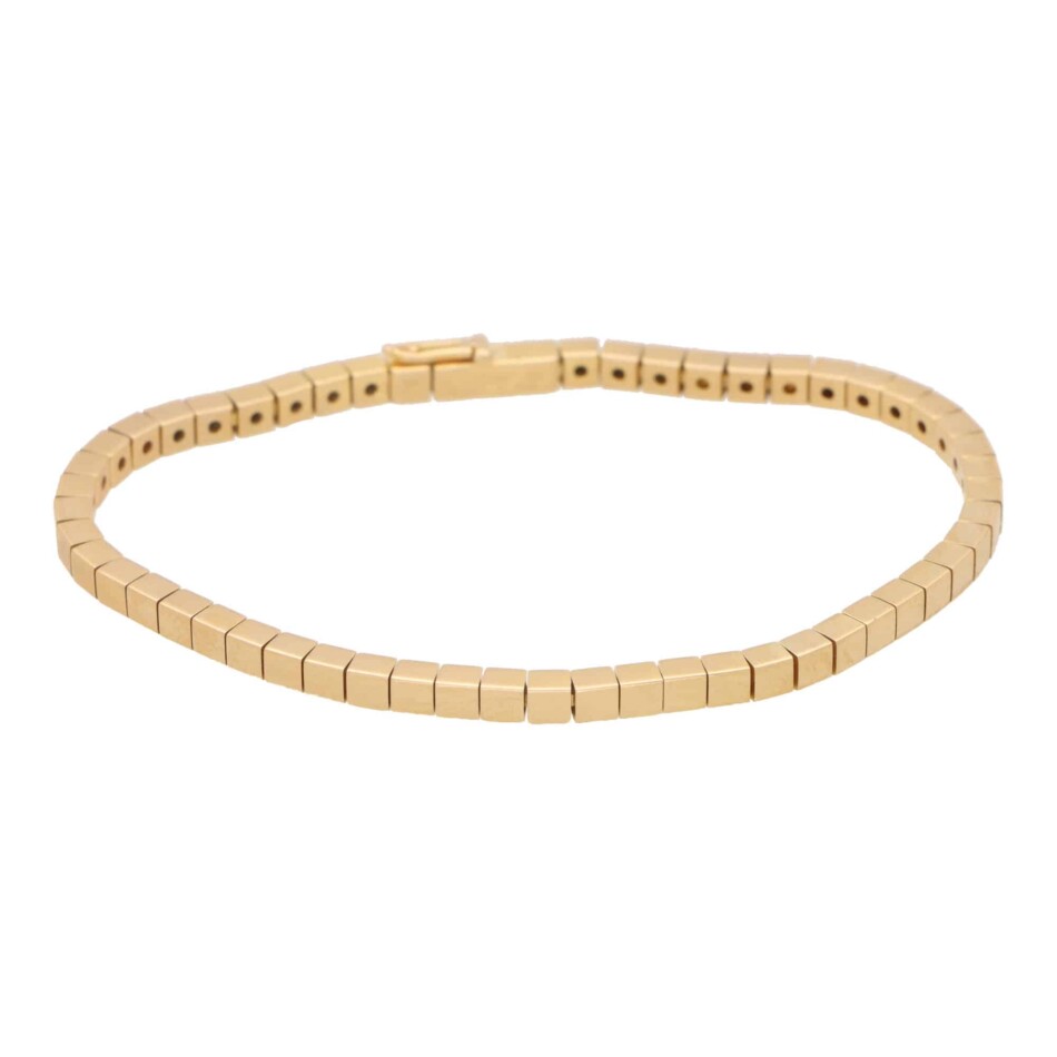 Vintage Cartier Lanières Brick Link Bracelet
