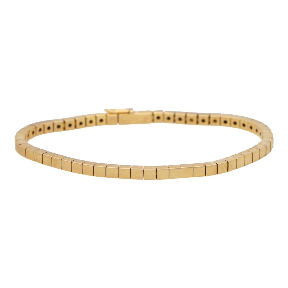 Vintage Cartier Lanières Brick Link Bracelet