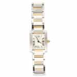 Vintage Cartier Yellow Gold and Steel Tank Francaise Watch