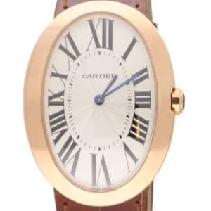 Vintage Cartier Large Model Baignoire 3033 in Rose Gold
