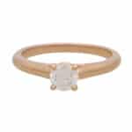 Vintage Cartier 0.40ct Diamond Single Solitaire Ring