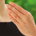 Vintage Cartier 0.40ct Diamond Single Solitaire Ring