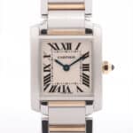 Vintage Cartier Tank Francaise Yellow Gold and Steel Watch