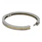Vintage Bvlgari B.Zero1 Bangle in Gold and Steel