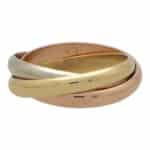 Vintage Cartier Small Model Trinity Ring, Size 47