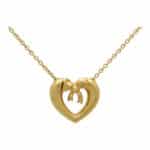 Vintage Tiffany & Co. Heart Bow Necklace