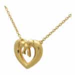 Vintage Tiffany & Co. Heart Bow Necklace