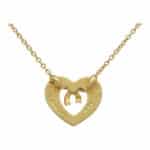 Vintage Tiffany & Co. Heart Bow Necklace