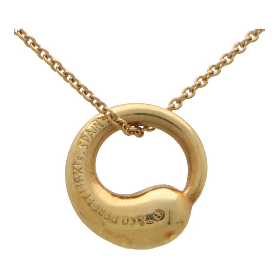 Vintage Elsa Peretti for Tiffany & Co. Eternal Circle Necklace