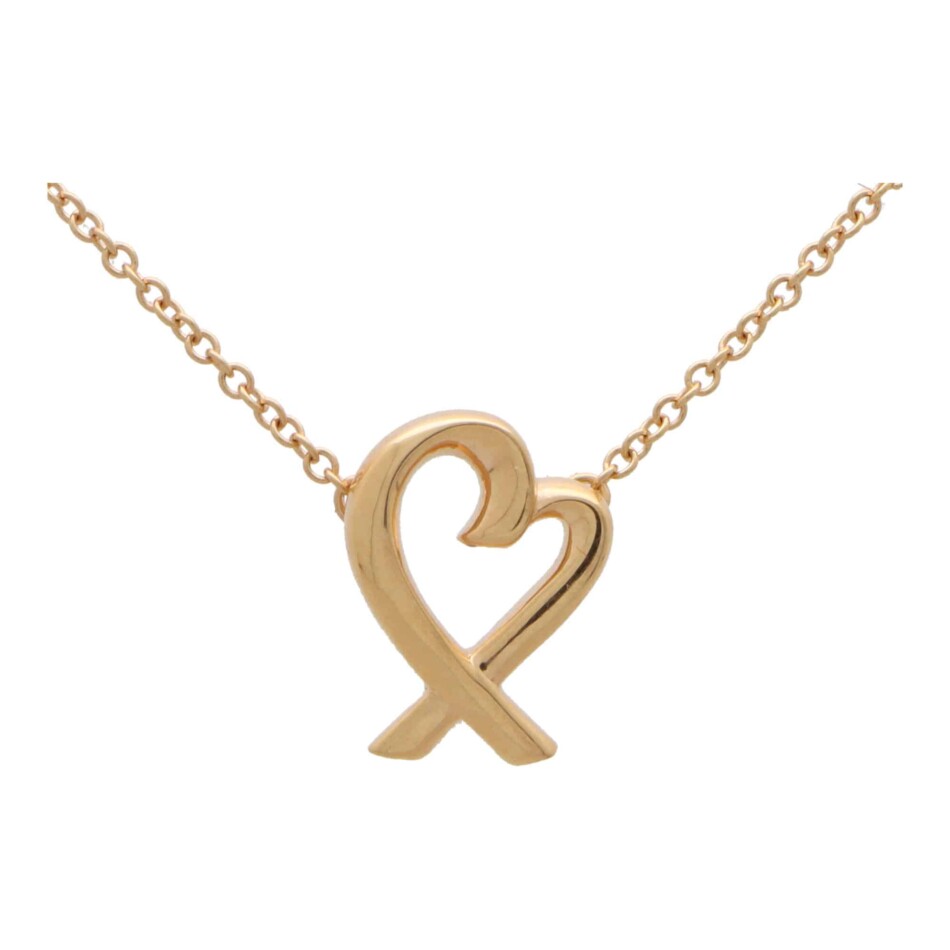 Vintage Paloma Picasso for Tiffany & Co. Loving Heart Necklace