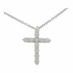 Vintage Tiffany & Co. Diamond Cross