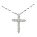 Vintage Tiffany & Co. Diamond Cross
