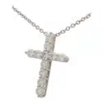Vintage Tiffany & Co. Diamond Cross