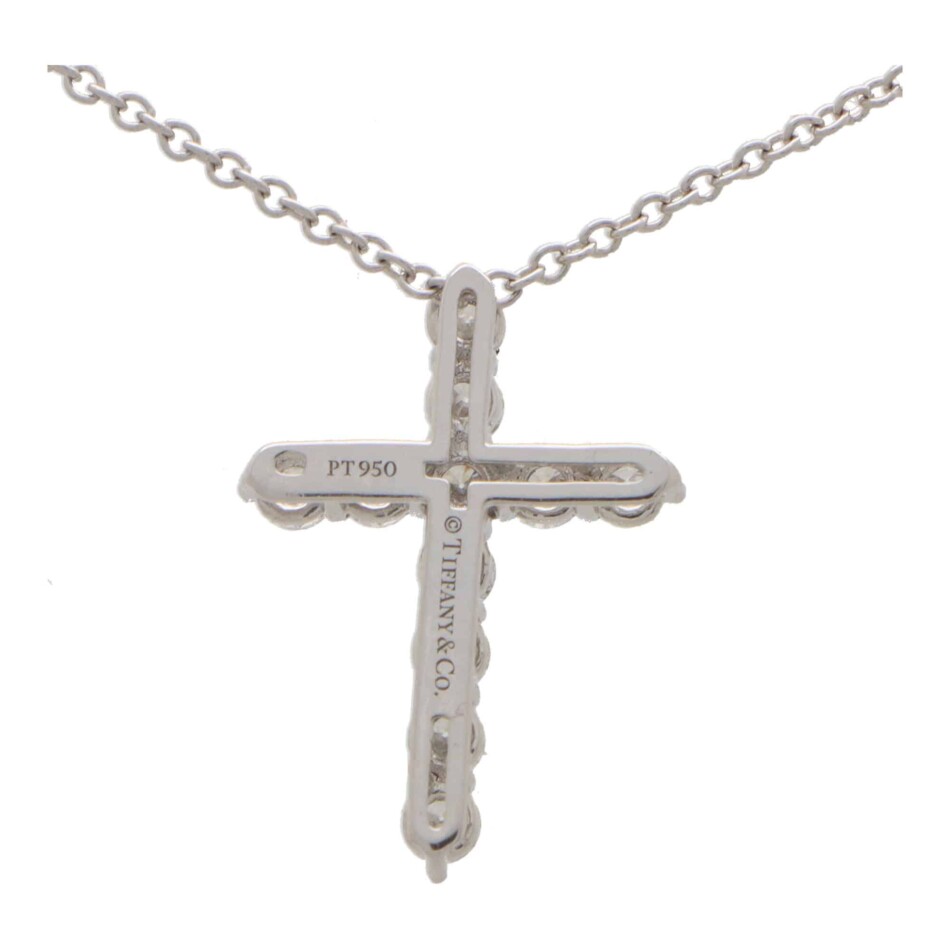 Vintage Tiffany & Co. Diamond Cross