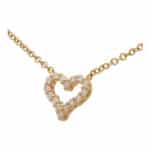 Vintage Tiffany & Co. 'Sentimental Heart' XS Diamond Necklace