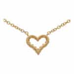 Vintage Tiffany & Co. 'Sentimental Heart' XS Diamond Necklace