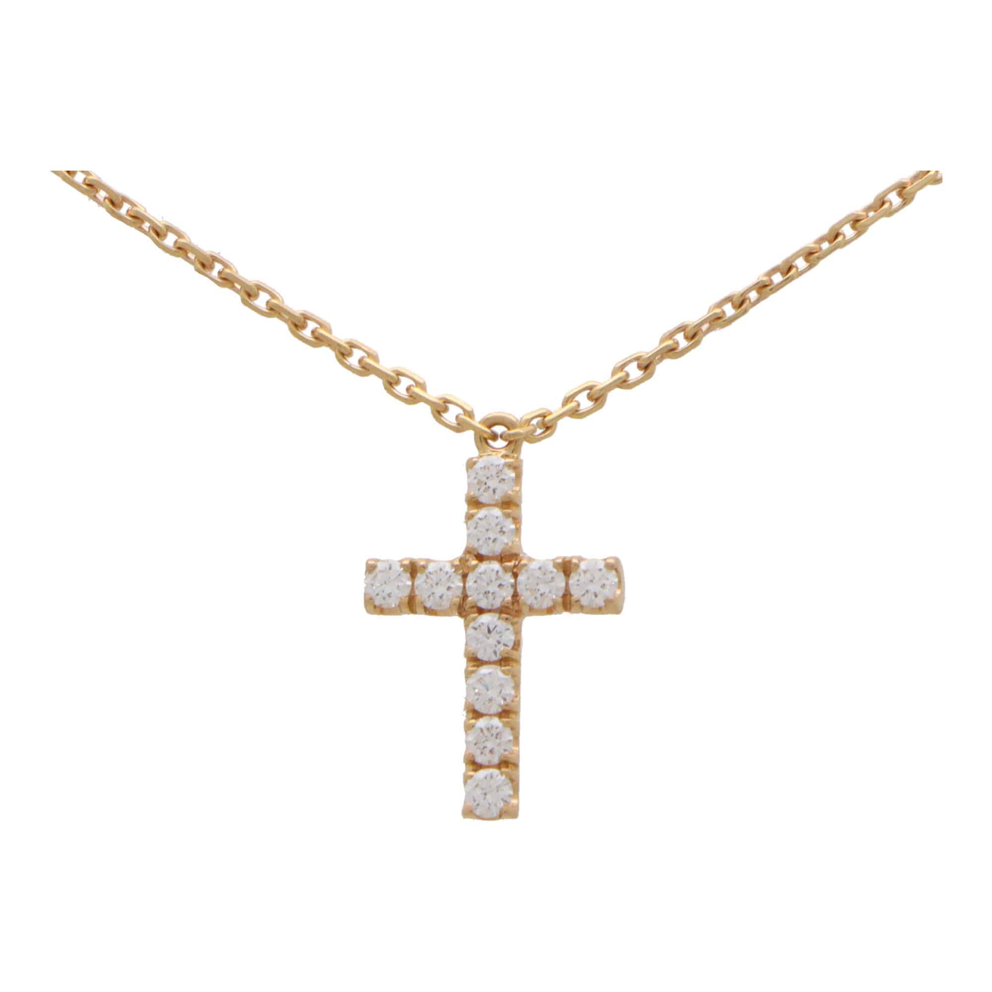 CARTIER Symbol cross Necklace – kingram-japan