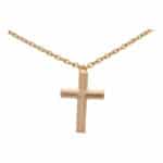 Vintage Cartier Diamond Cross Necklace