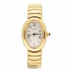 Vintage Cartier Baignoire Yellow Gold Watch