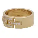 Vintage Cartier Maillon Diamond Link Ring