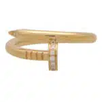 Vintage Cartier Diamond Juste Un Clou Ring, Size 57