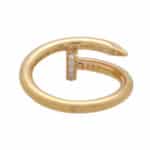 Vintage Cartier Diamond Juste Un Clou Ring, Size 57