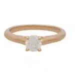Vintage Cartier 0.40ct Diamond Single Solitaire Ring