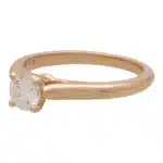 Vintage Cartier 0.40ct Diamond Single Solitaire Ring