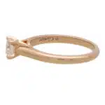 Vintage Cartier 0.40ct Diamond Single Solitaire Ring