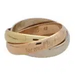 Les Must De Cartier Trinity Ring Size 48